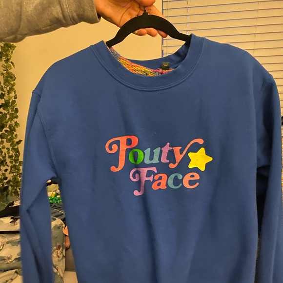 Addison Rae blue crew neck - Picture 3 of 4